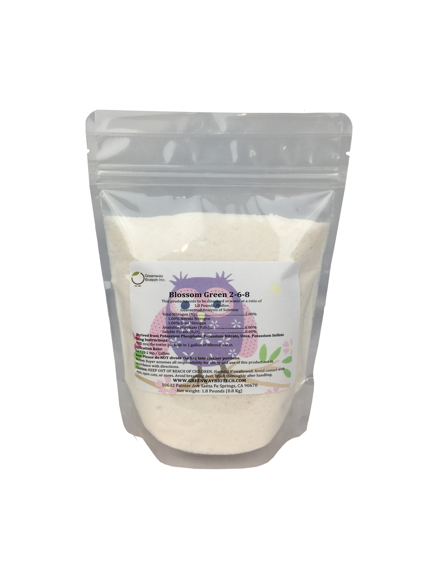 Blossom Green Fertilizer 2-6-8