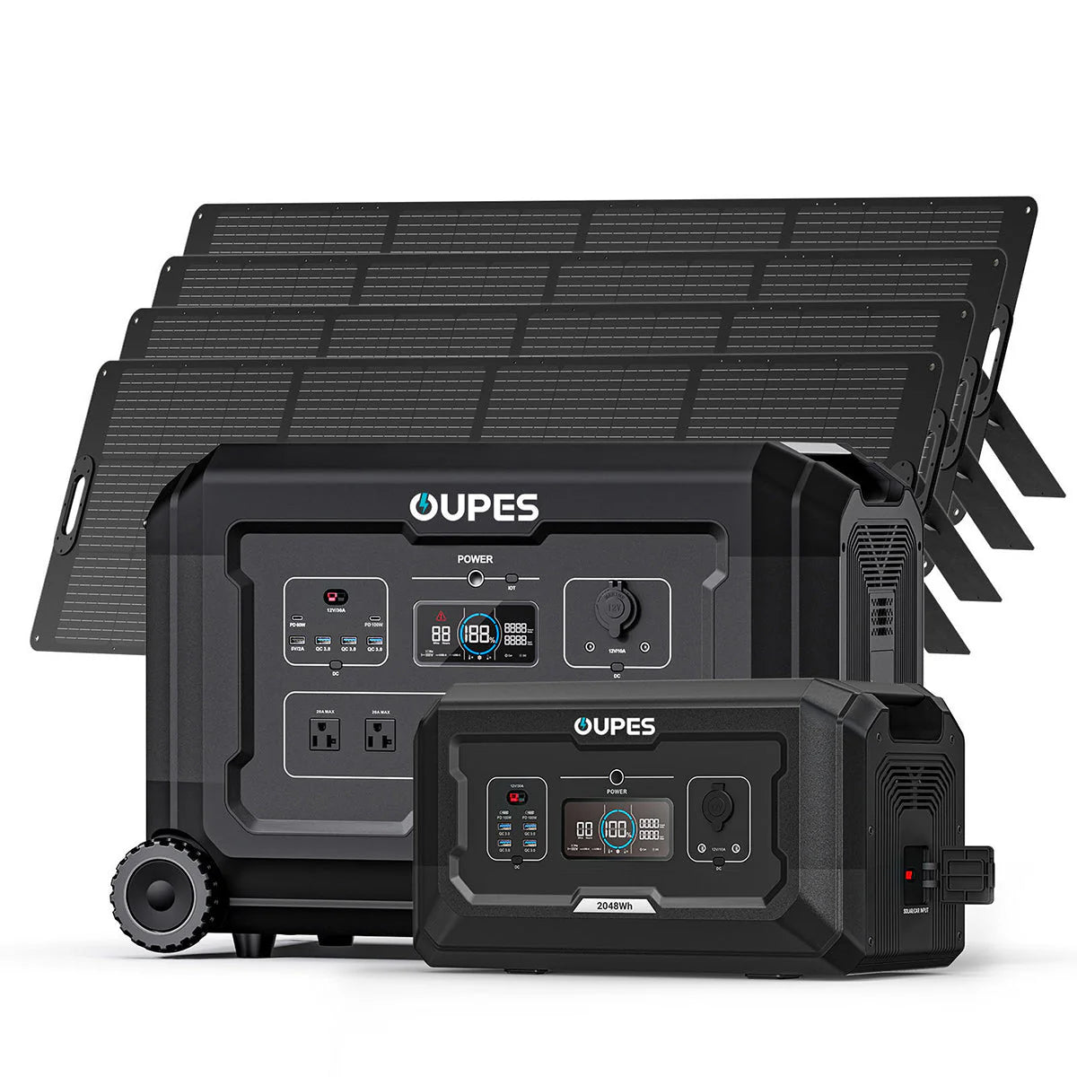 Mega 3 Home Backup & Portable Power Station | 3600W 3072Wh
