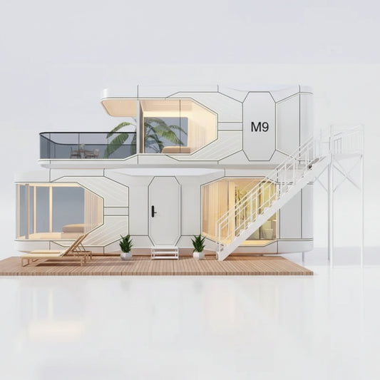 Capsule House Space Capsule with Intelligent S Custom.2 Stories Frame House Prefabricated Prefab Modern Home Luxury Houses