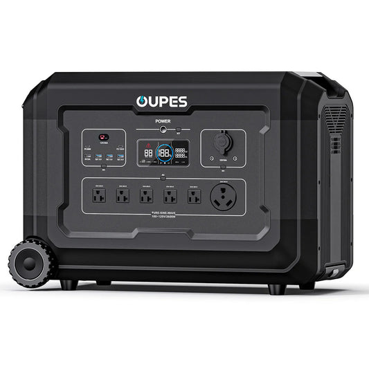 Mega 3 Home Backup & Portable Power Station | 3600W 3072Wh