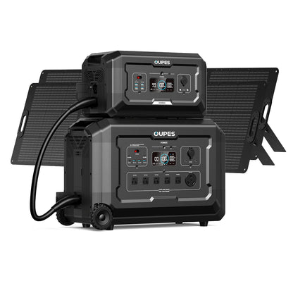 Mega 3 Home Backup & Portable Power Station | 3600W 3072Wh