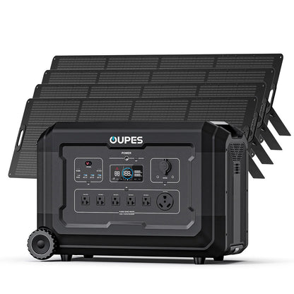 Mega 3 Home Backup & Portable Power Station | 3600W 3072Wh