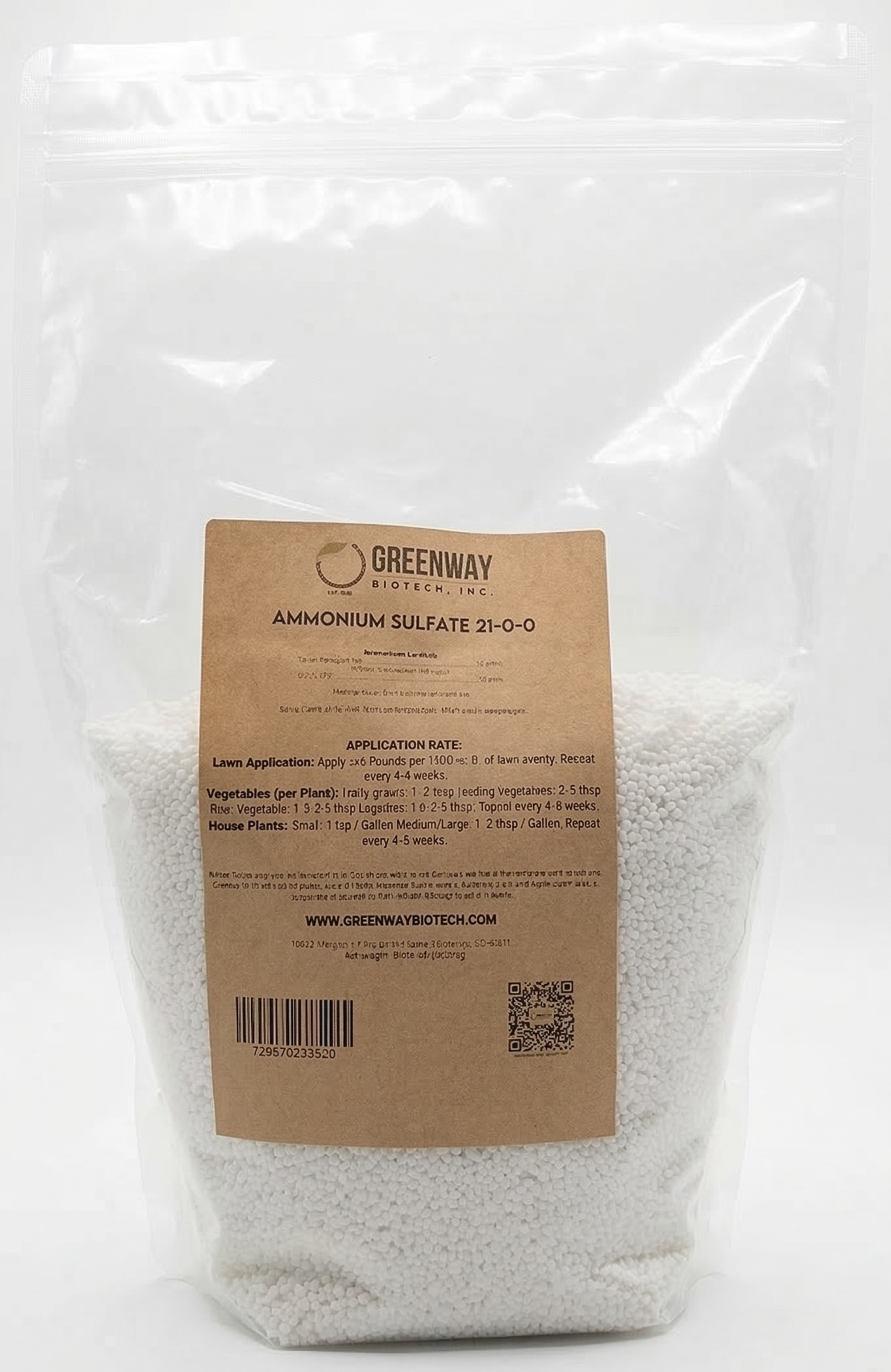 Ammonium Sulfate Fertilizer 21-0-0