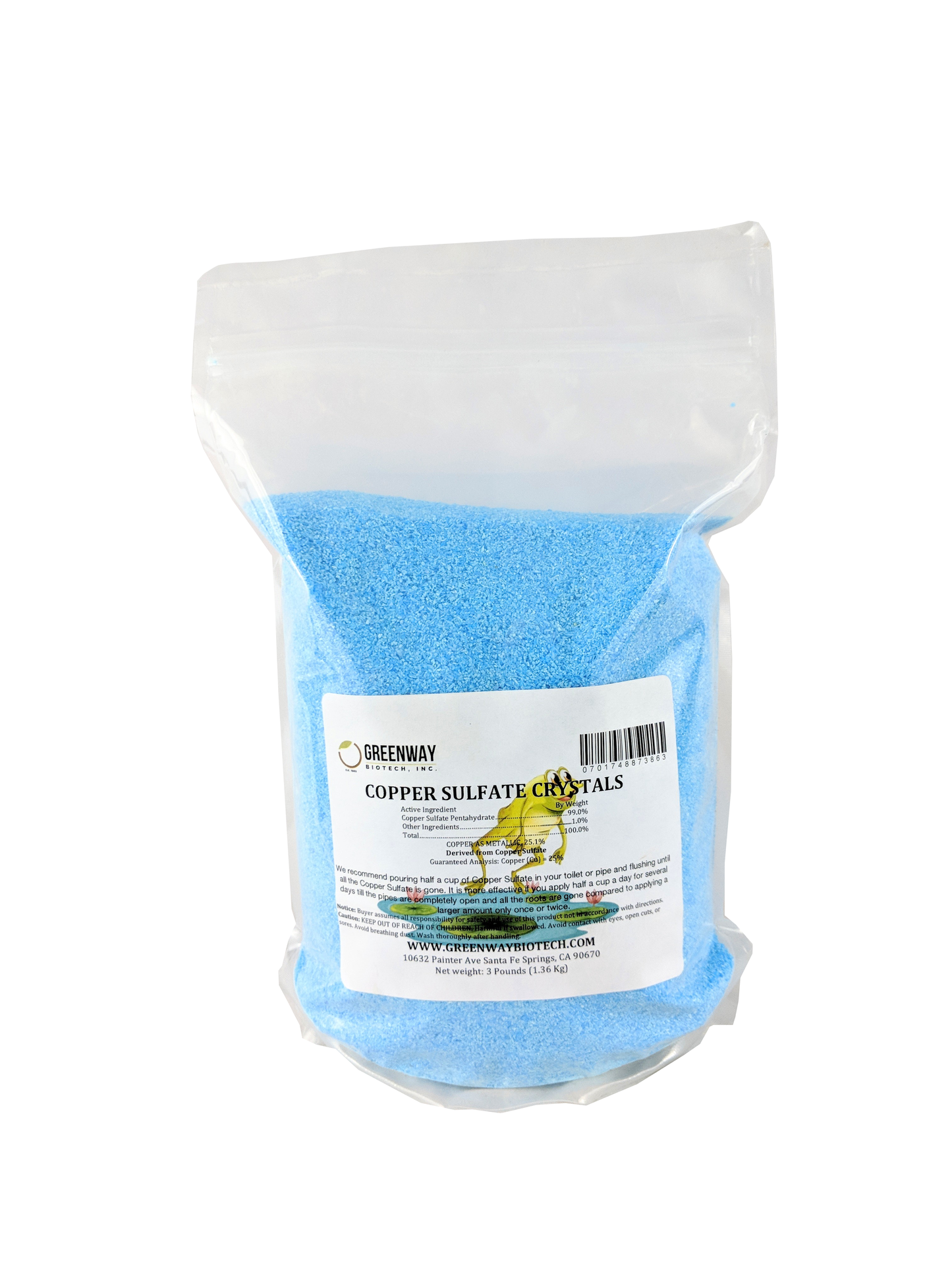 Copper Sulfate Crystals