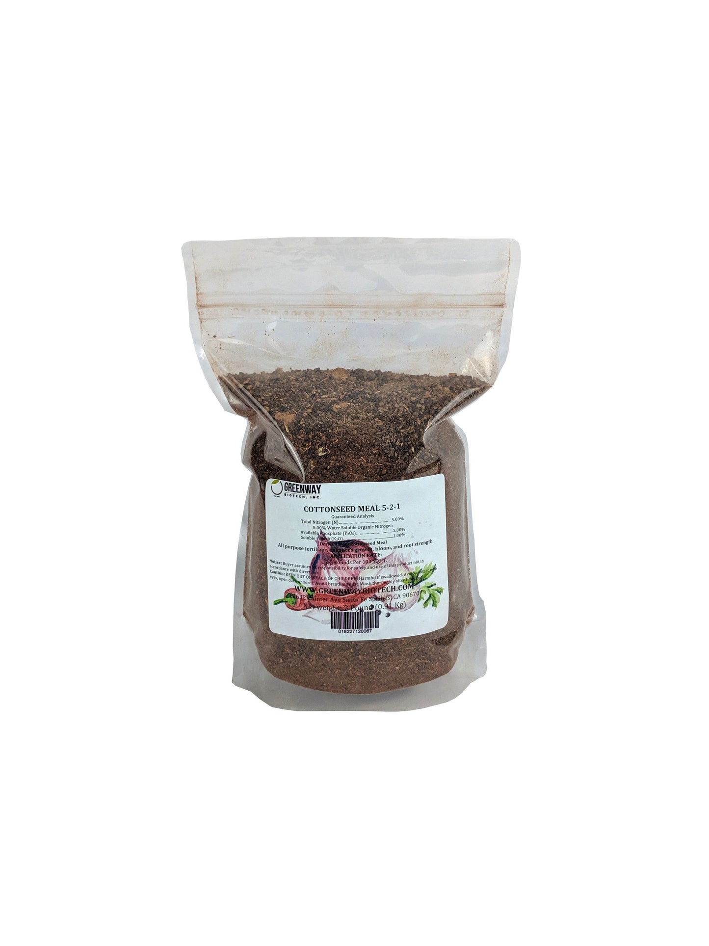 Organic Cottonseed Meal Fertilizer 5-2-1