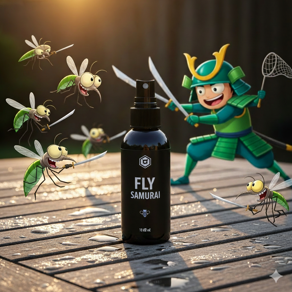 Fly Samurai Natural Bug Repellent