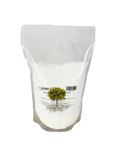 Potassium Chloride (Muriate of Potash) 0-0-62