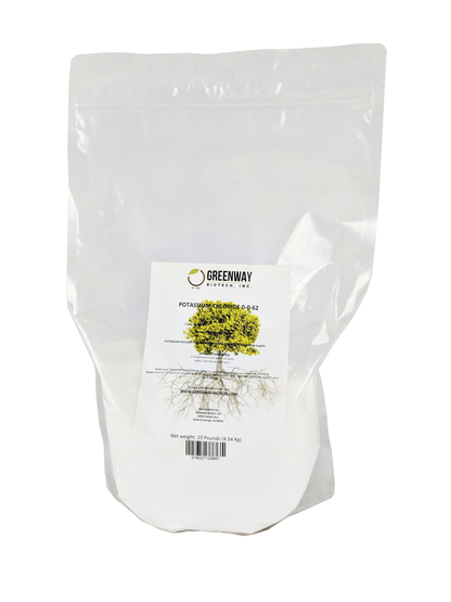Potassium Chloride (Muriate of Potash) 0-0-62