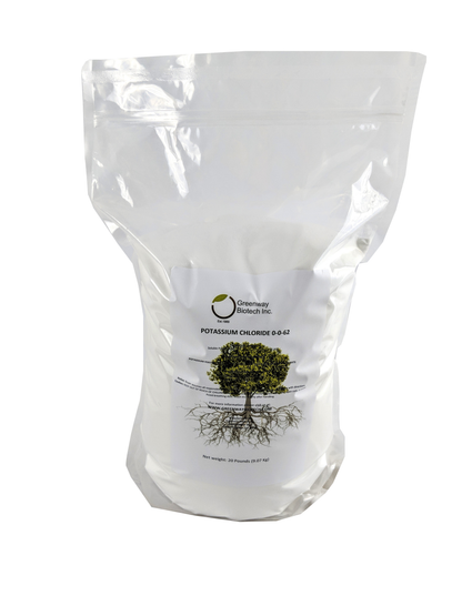 Potassium Chloride (Muriate of Potash) 0-0-62