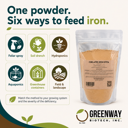 Chelated Iron DTPA Fertilizer