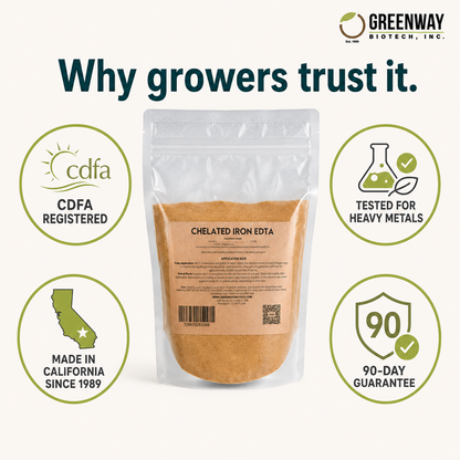 Chelated Iron EDTA Fertilizer