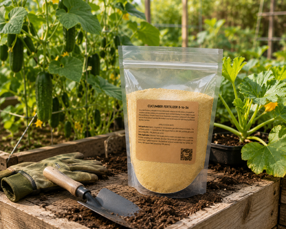 Cucumber Fertilizer 8-16-36 | Chelated Micronutrients | Hydroponics, Soil & Foliar Application