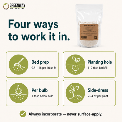 Organic Bone Meal Fertilizer 3-15-0