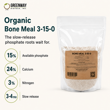 Organic Bone Meal Fertilizer 3-15-0