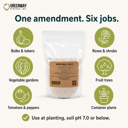 Organic Bone Meal Fertilizer 3-15-0