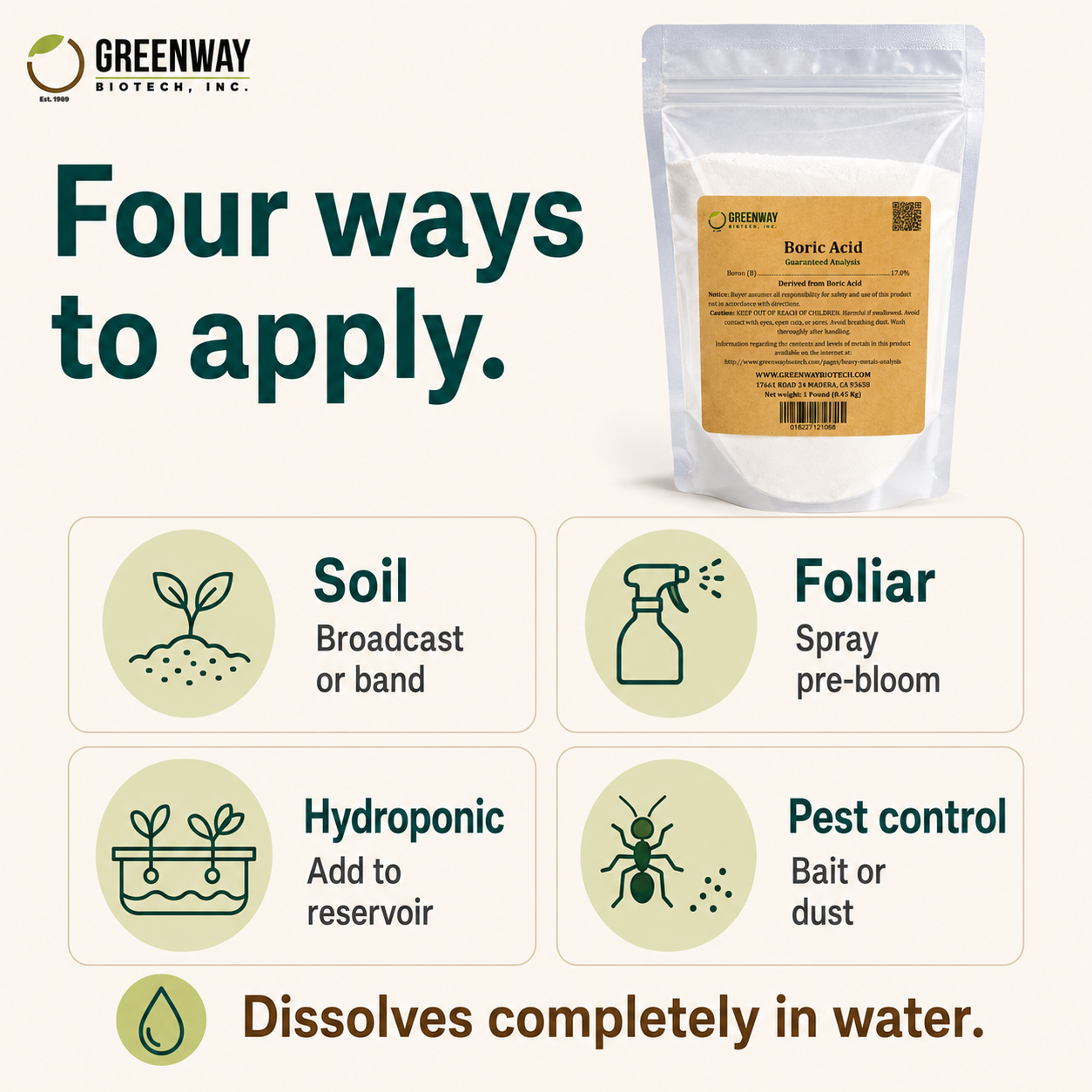Organic Boric Acid